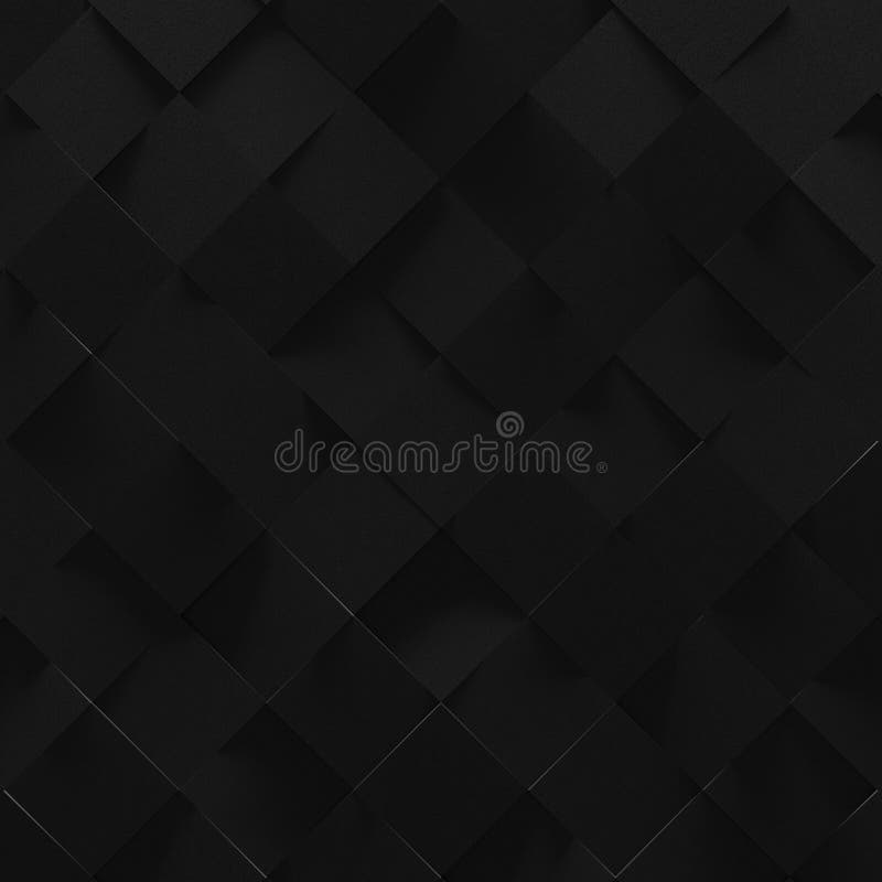 Black Square Tiled Background 3D Illustration Stock Illustration Illustration of elegant