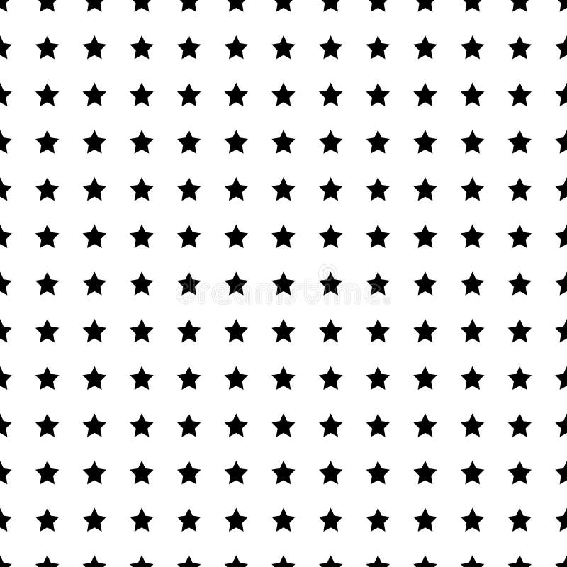 White Star Line on Black Background. Vector Illustration. Stock Vector