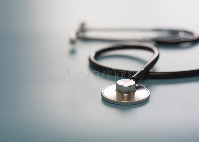 Black Stethoscope, Health Care Concept Stock Photo - Image of emergency,  health: 214957170