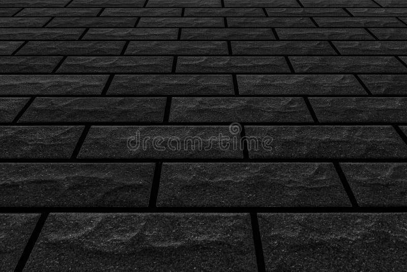 Black Stone Tile Floor Texture Stock Photo Image of block, background