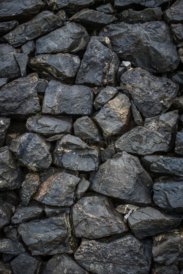Black Stones Wall Textures and Backgrounds Stock Photo Image of