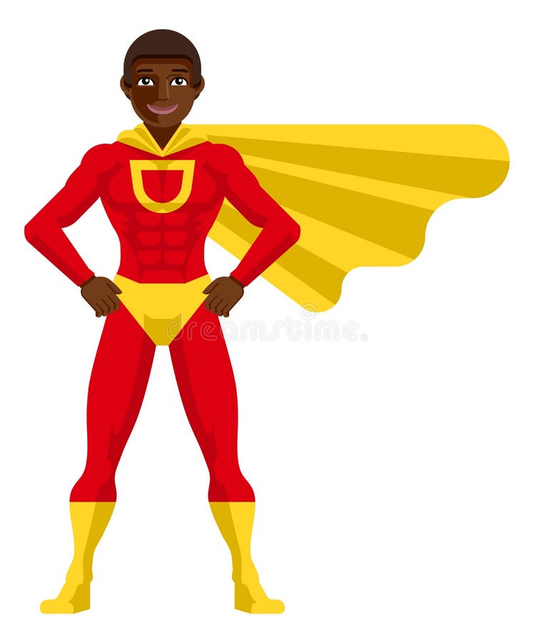 African American Superman Stock Illustrations – 67 African American  Superman Stock Illustrations, Vectors & Clipart - Dreamstime