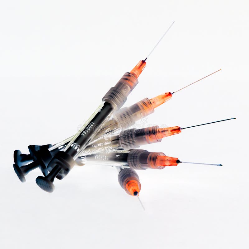 Black Syringes stock image. Image of vaccination, equipment 59174475
