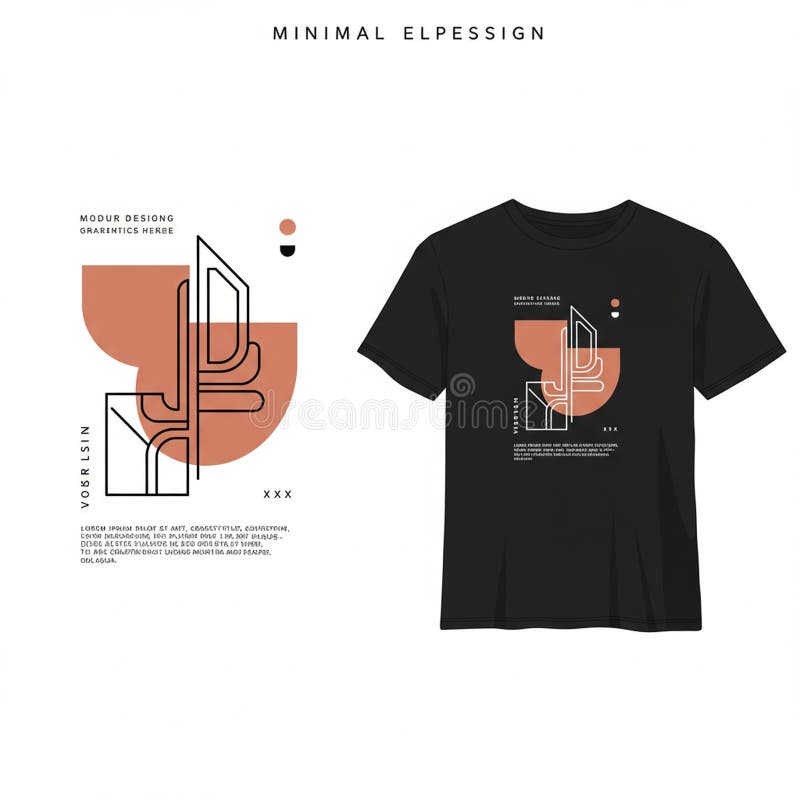 Architecture Abstract Geometric Design Shirt, Graphic Lines Architecture Abstract Geometric Design Shirt, Graphic Lines
