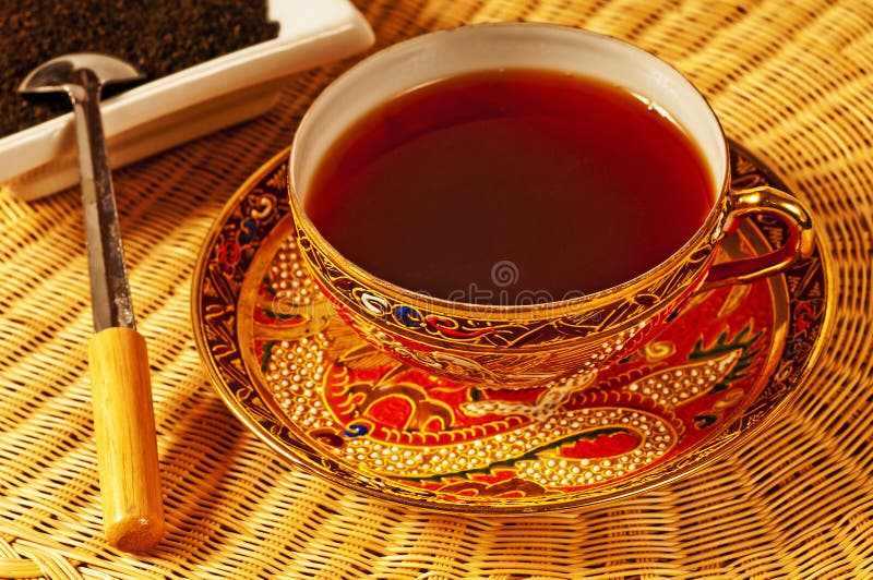 Black tea of Ceylon stock photo. Image of warm, refreshing 24009156