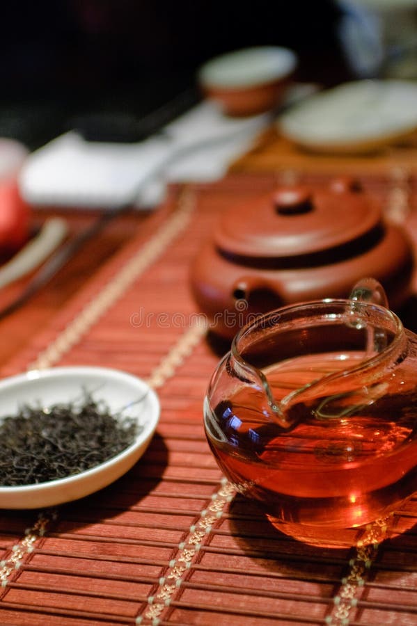 Chinese tea stock photo. Image of afternoon, china, black 32167778