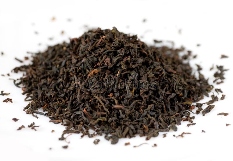 Black tea leaves stock image. Image of good, bergamot 4298485