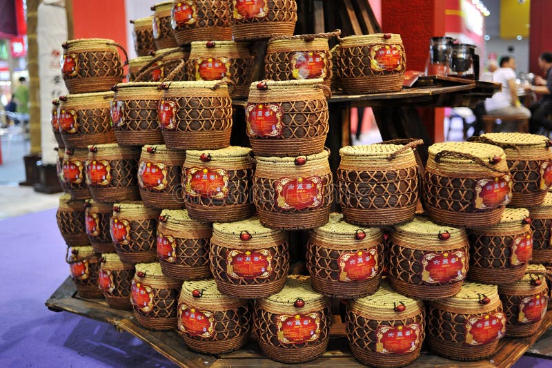 Black tea for sale in store,in Guangzhou,china.