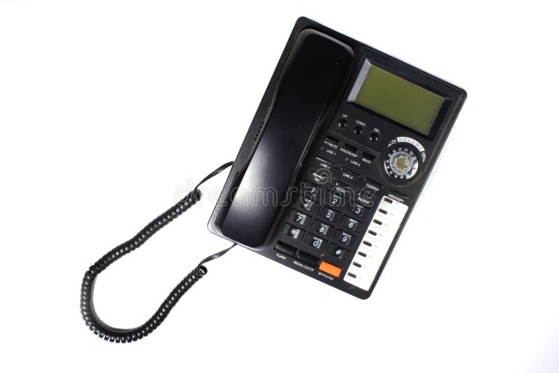 Black Telephone stock image Black Telephone stock image