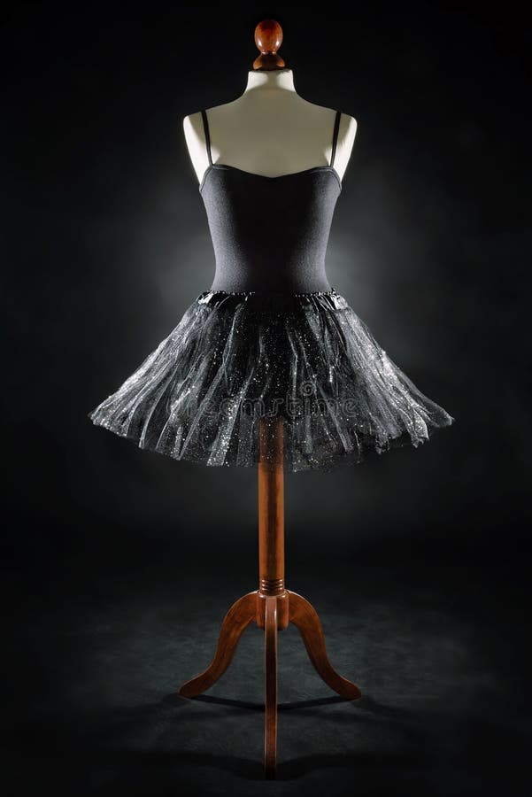 Black tutu stock image. Image of ballet, classic, embroidered - 132747509