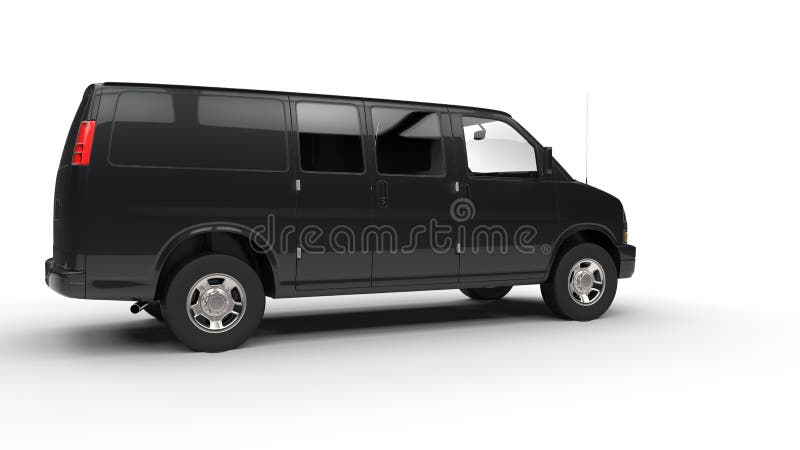 a black van