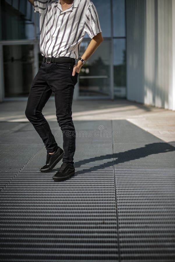 vans old skool all black mens