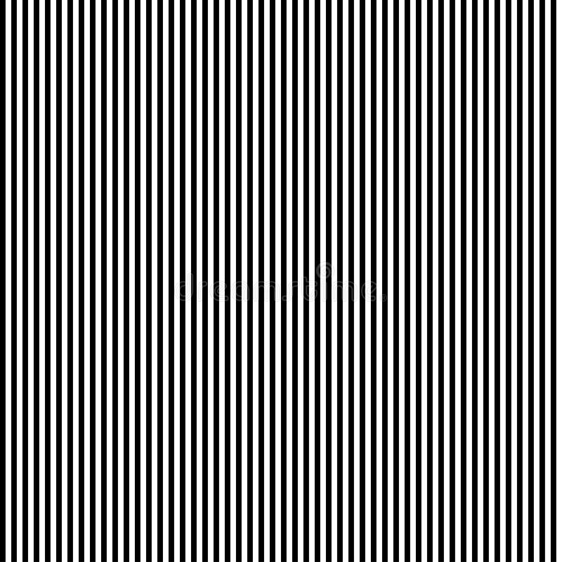 Black vertical thin stripes or lines pattern stock illustration