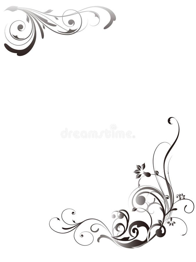 Black vine stock vector. Illustration of hand, painted - 15178252