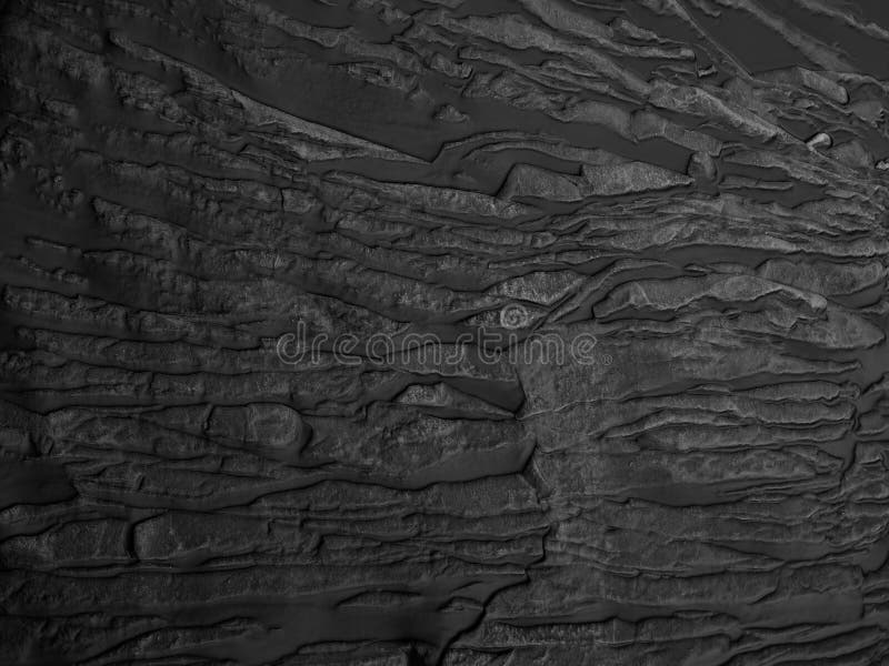 Black Wall Of Rock Texture Stock Illustration Illustration Of Black