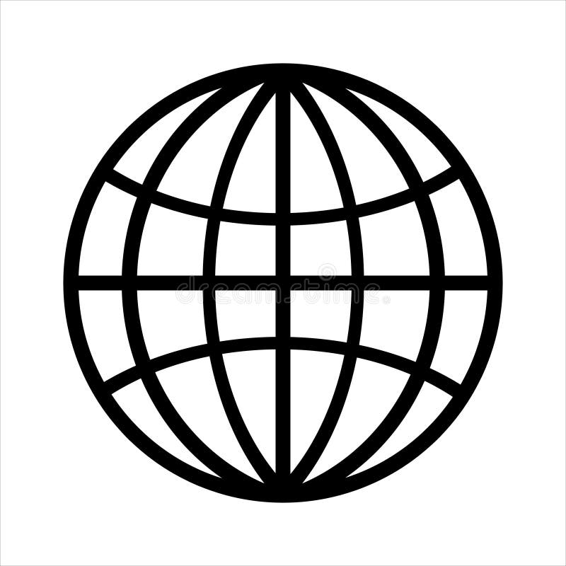 Black Website Icon