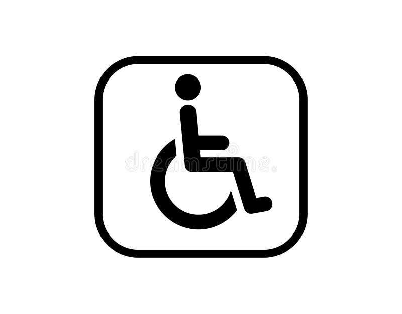 wheelchair symbol clipart