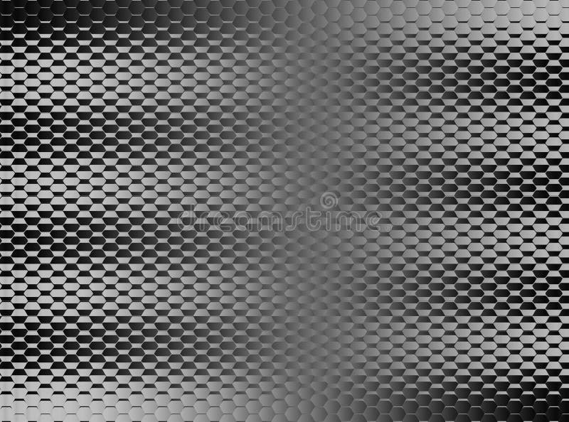 Black and White of Abstract Background Stock Illustration