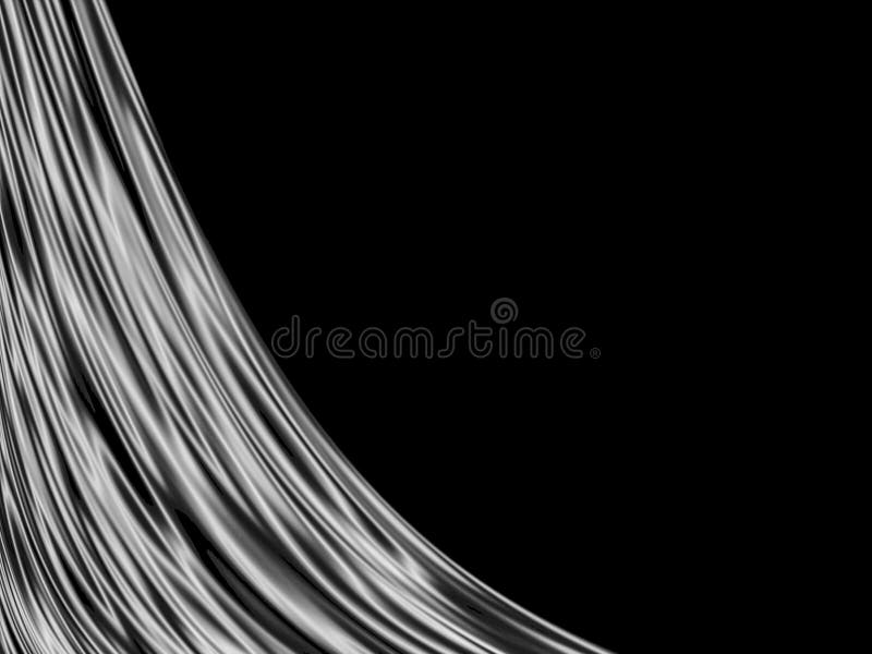 Black and white abstract background,folds,space for text,texture waves royalty free illustration