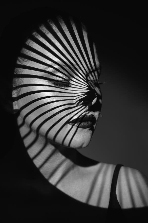 black and white studio fashion photography