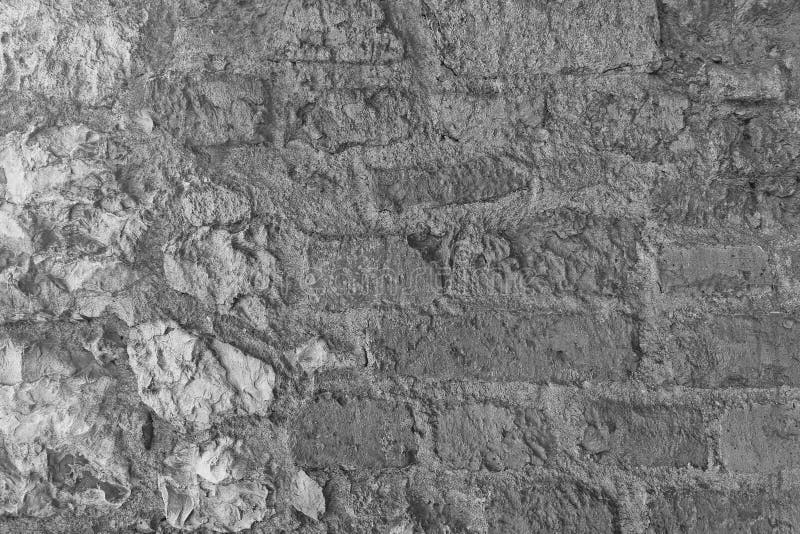 Black and White Background, Background, Texture of the Building. Stock