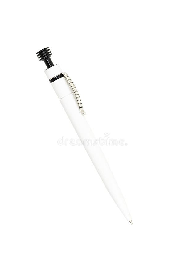 Black and white ball pen stock photo. Image of college 35352774