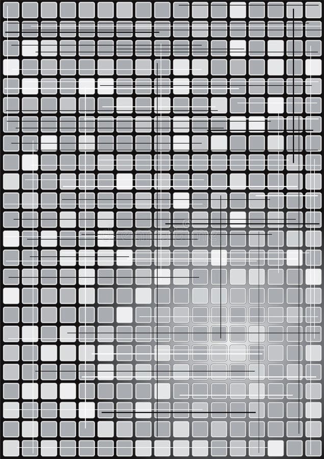 Black and White Boxes stock vector. Illustration of background 3016892