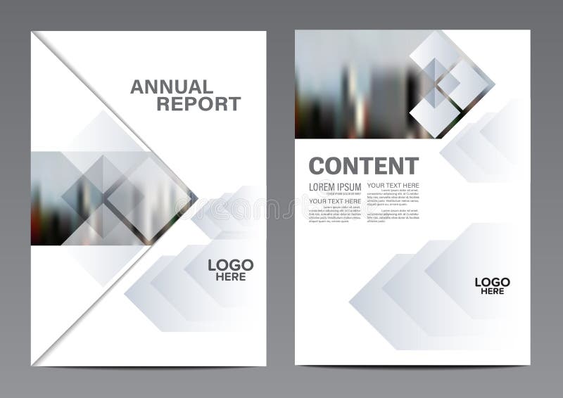 black and white brochure