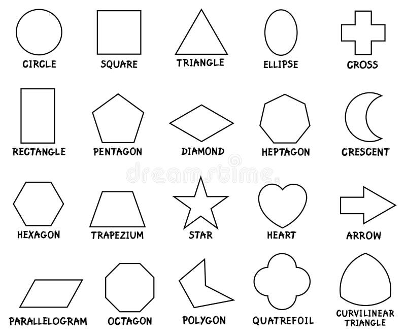 Geometric Shapes Primary School Stock Illustrations – 444 Geometric Shapes  Primary School Stock Illustrations, Vectors & Clipart - Dreamstime