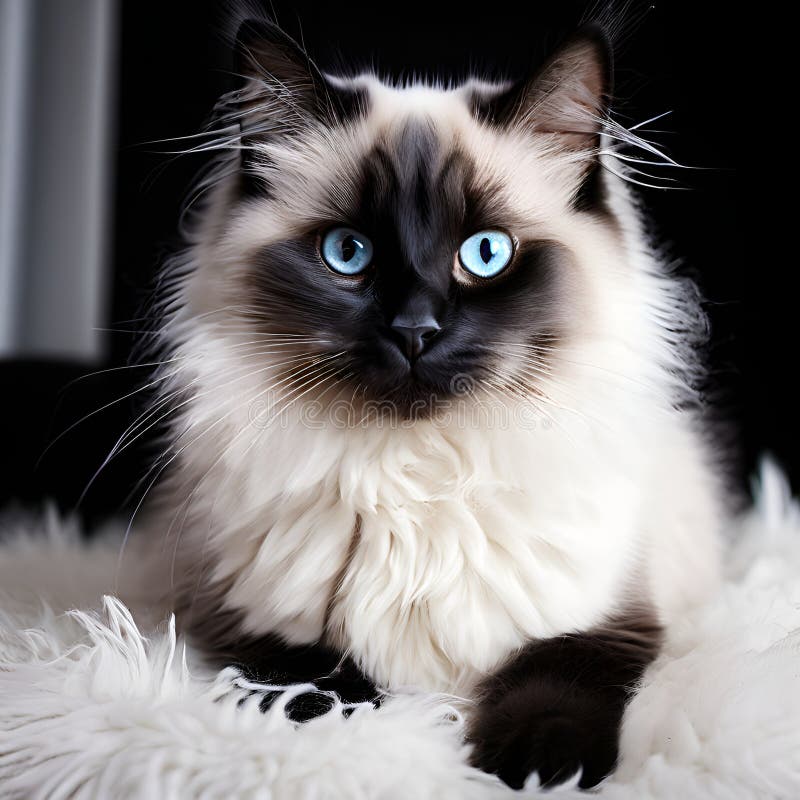 Black and white rag doll 2025