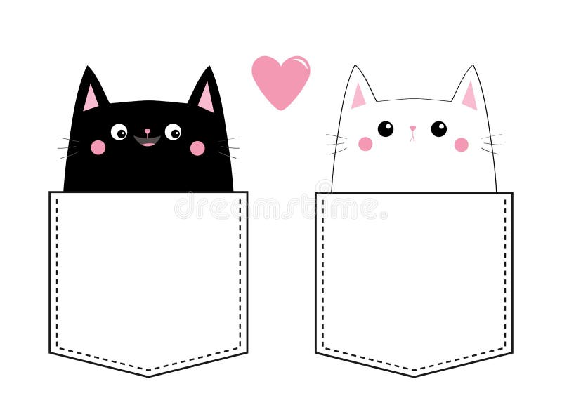 Black Cat in the Pocket. Pink Cheeks. Cute Cartoon Animals. Kitten Kitty Character. Dash Line. Pet Animal Collection Stock Vector - Illustration of background, animal: 121375402 Black Cat in the Pocket. Pink Cheeks. Cute Cartoon Animals. Kitten Kitty Character. Dash Line. Pet Animal Collection Stock Vector - Illustration of background, animal: 121375402