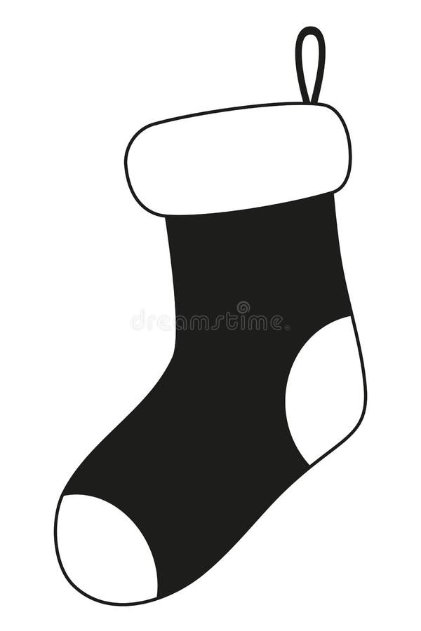 Black White Sock Stock Illustrations – 5,975 Black White Sock Stock  Illustrations, Vectors & Clipart - Dreamstime