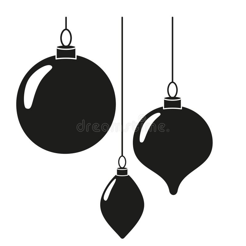 Merry Christmas Black and White Poster with Holly Berries and Tree ...