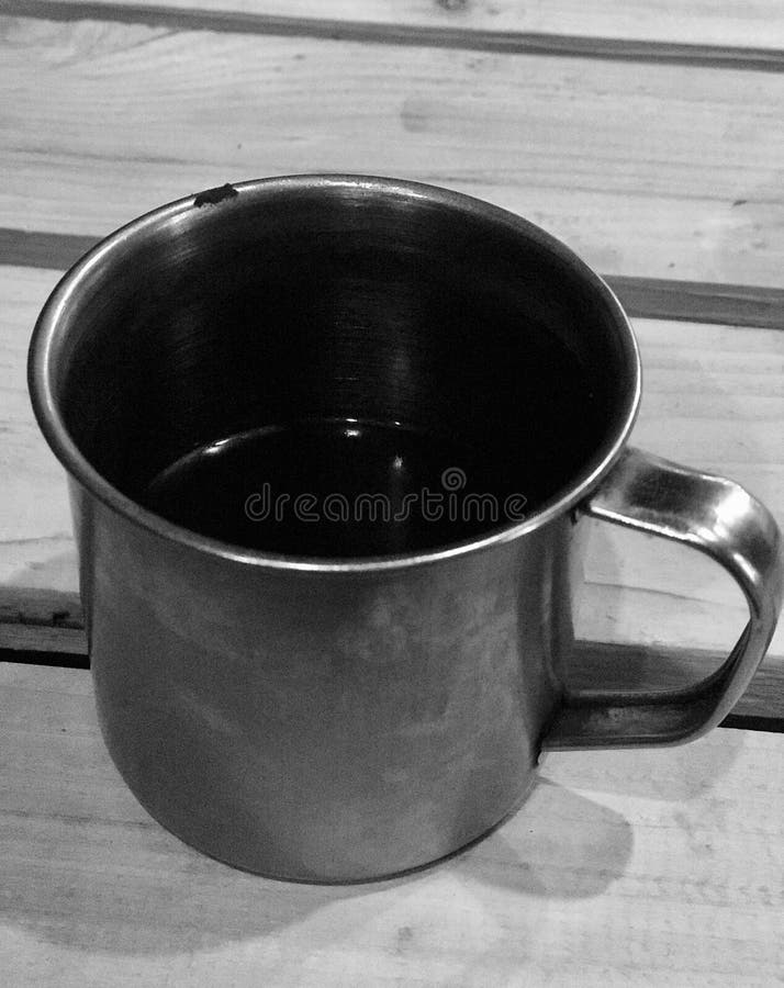 Black and White stock photo. Image of black, white, coffee 206181820