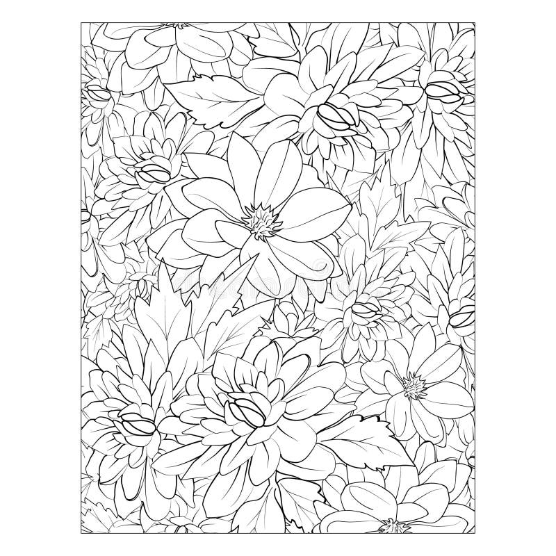 mexico state flower coloring pages