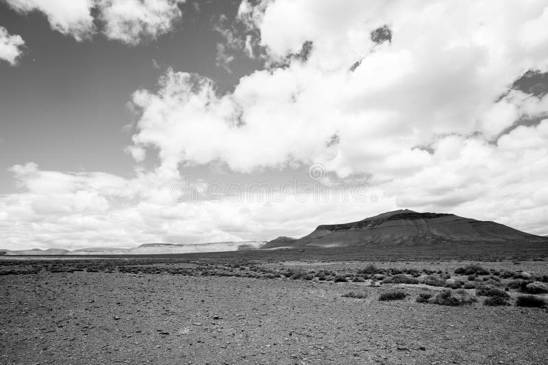Black and white desert stock image. Image of africa, community 35265419