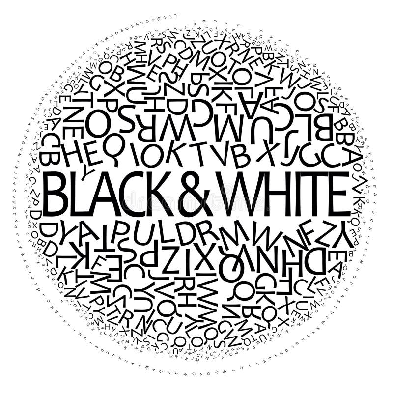 Black and white design stock illustration. Illustration of background