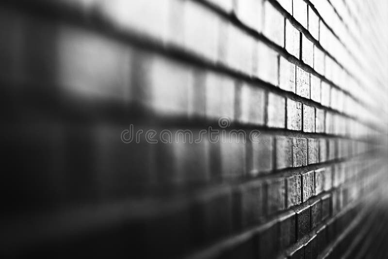 Black and white diagonal brick wall background