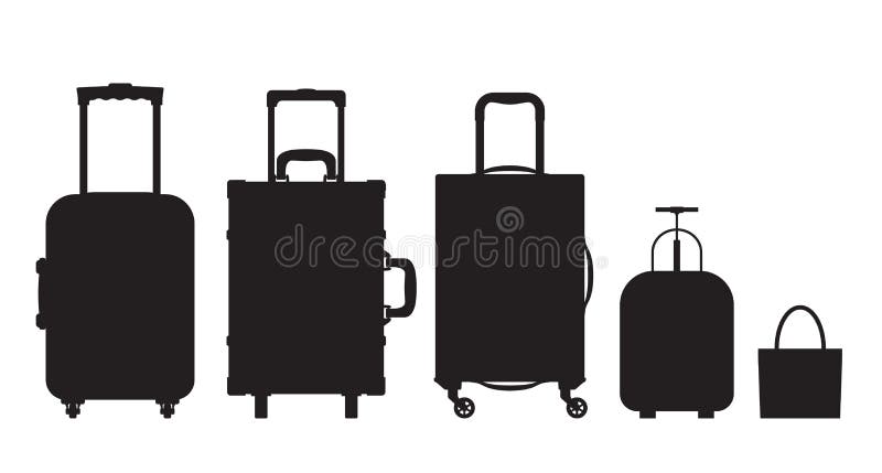 Isolated Old Car with Big Luggage on the Roof. Flat Design Stock Vector ...