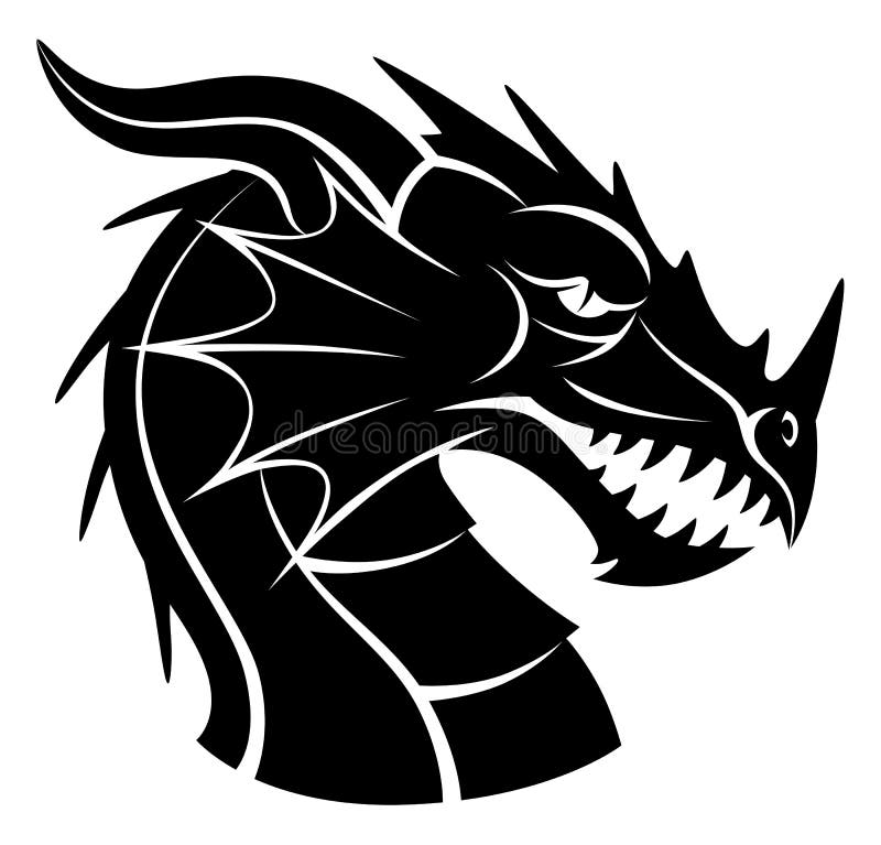 Dragon Head Stock Illustrations – 16,923 Dragon Head Stock ...