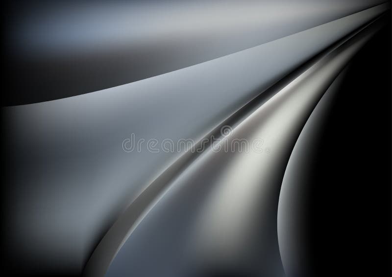 Black Black and White Elegant Background Vector Illustration Design