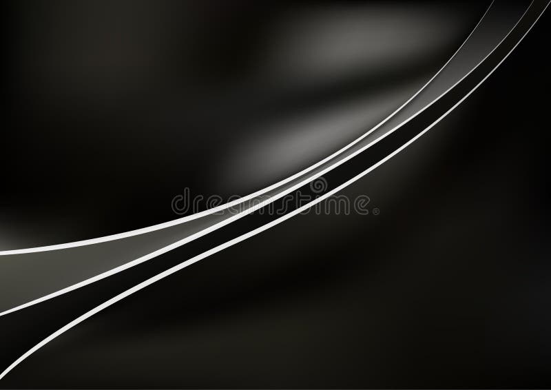 Black Black and White Elegant Background Vector Illustration Design