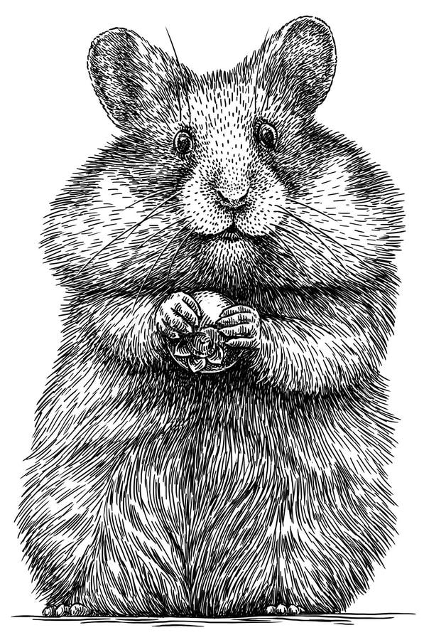 Realistic Hamster Stock Illustrations – 310 Realistic Hamster Stock ...