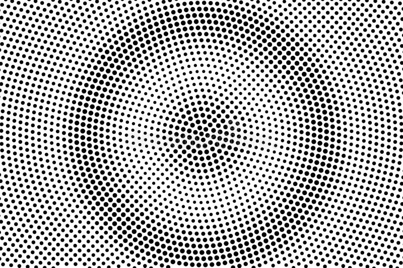 Black And White Frequent Halftone Vector Texture Digital Pop Art