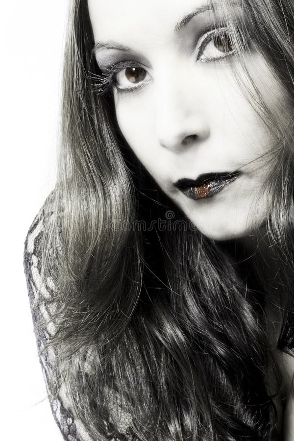 Almost Black And White Gothic Picture. Image 2474753