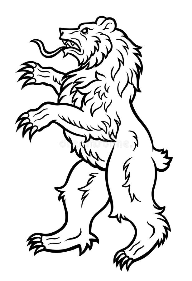 Medieval Bear Heraldry Stock Illustrations 87 Medieval Bear Heraldry