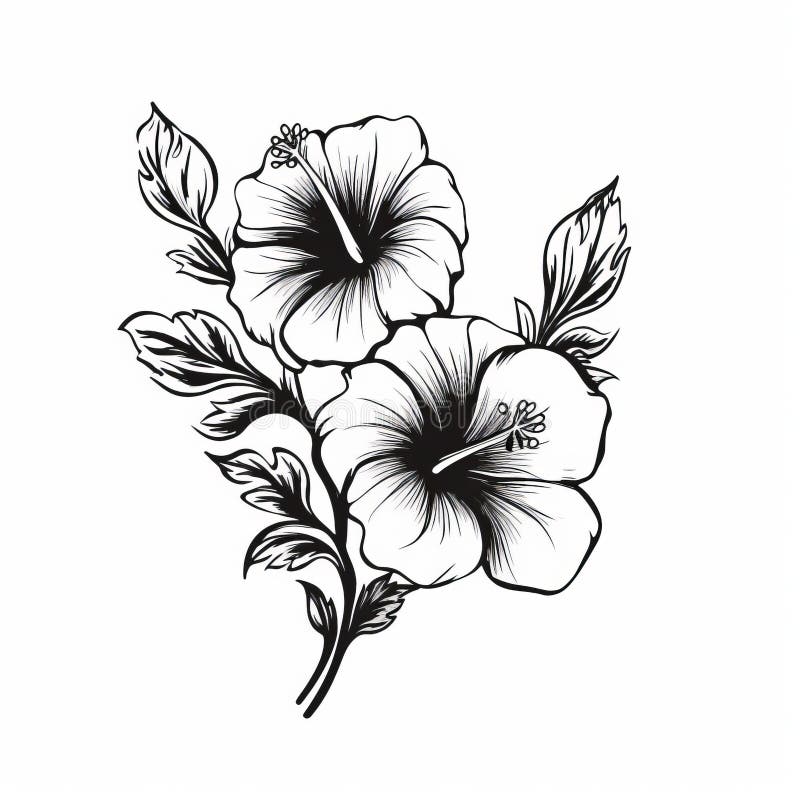 5138 Hibiscus Flower Tattoo Images Stock Photos  Vectors  Shutterstock