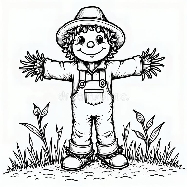 Scarecrow Coloring Stock Illustrations 220 Scarecrow Coloring Stock Scarecrow Coloring Stock Illustrations 220 Scarecrow Coloring Stock