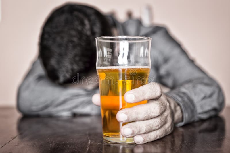 Black and White Image of a Sleeping Drunk Man Stock Photo - Image of  intoxicated, alcoholism: 31542726