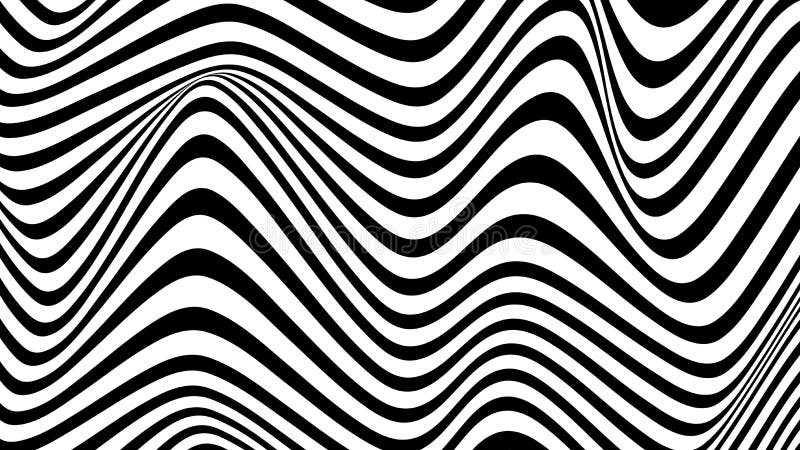Black and White Line Curve Abstract Background. EPS10 Vector ...